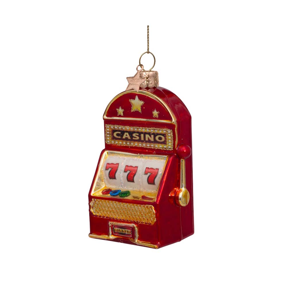 Vondels Ornament Red Slot Machine Spillemaskine