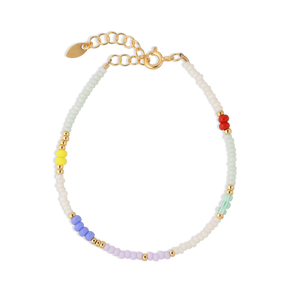 BY THIIM Perlearmbånd Simplicity Berry