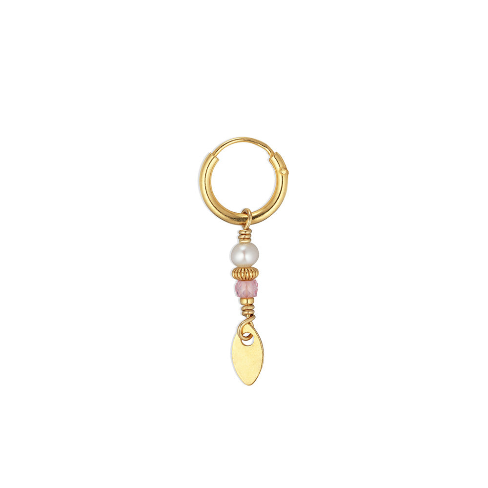 BY THIIM Ørering Pearl Spir Hoop