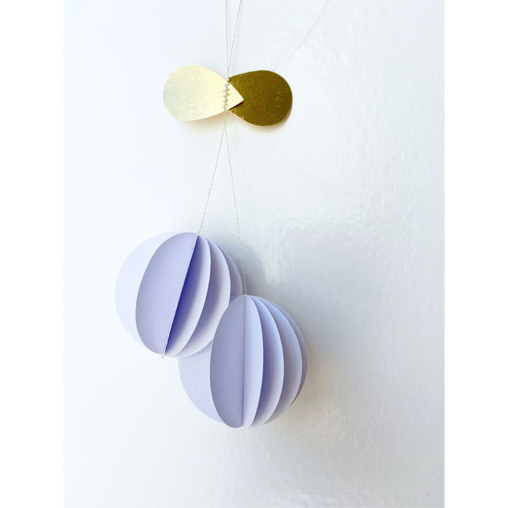Lullu.b Ornament - Kirsebær Lavendel