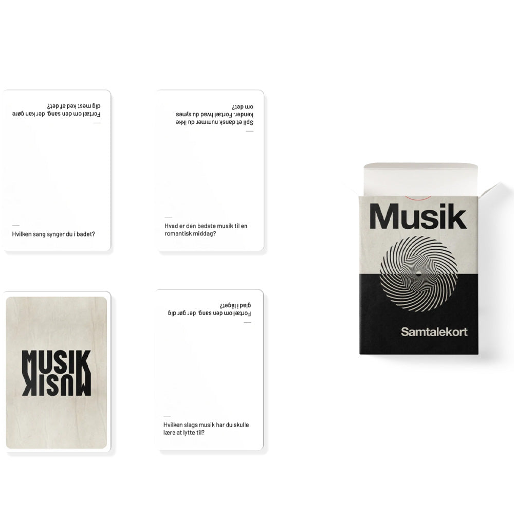 SNAK Samtalekort Musik