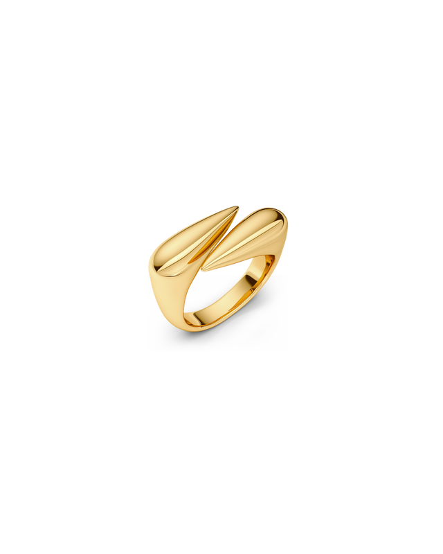 Edblad Ring Peak Spike - Guld