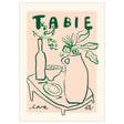 Plakat 'Table Love' af Das Rotes Rabbit.