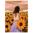 Plakat 'Sunflower Evenings' af Goed Blauw.