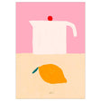 Plakat 'Pichet et Citron' af Matías Larraín.