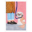Plakat 'Dog and Fashion' af Iga Kosicka.