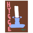Plakat 'Hygge - Candle' af Engberg Studio.