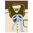 Plakat 'Bowtie Shirt' af Engberg Studio.