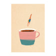Plakat 'Hello Coffee' af Henry Rivers.