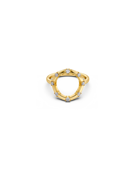 Edblad Ring Celeste L - Guld