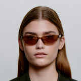 A. Kjærbede Solbriller Alexa Smoke Transparent