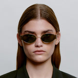 A. Kjærbede Solbriller Bella Gold Burnt Amber