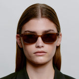 A. Kjærbede Solbriller Charlie Smoke Transparent