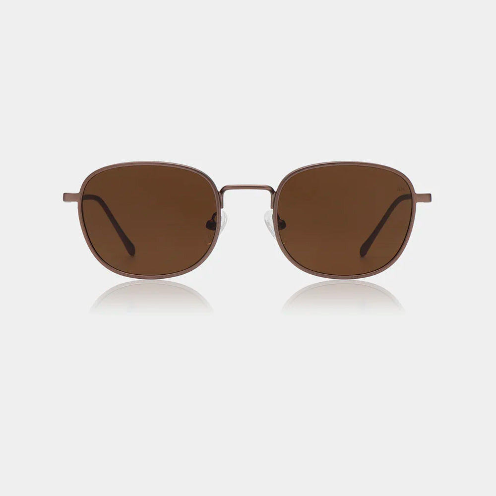 A. Kjærbede Solbriller Hello Matte Brown