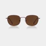 A. Kjærbede Solbriller Hello Matte Brown