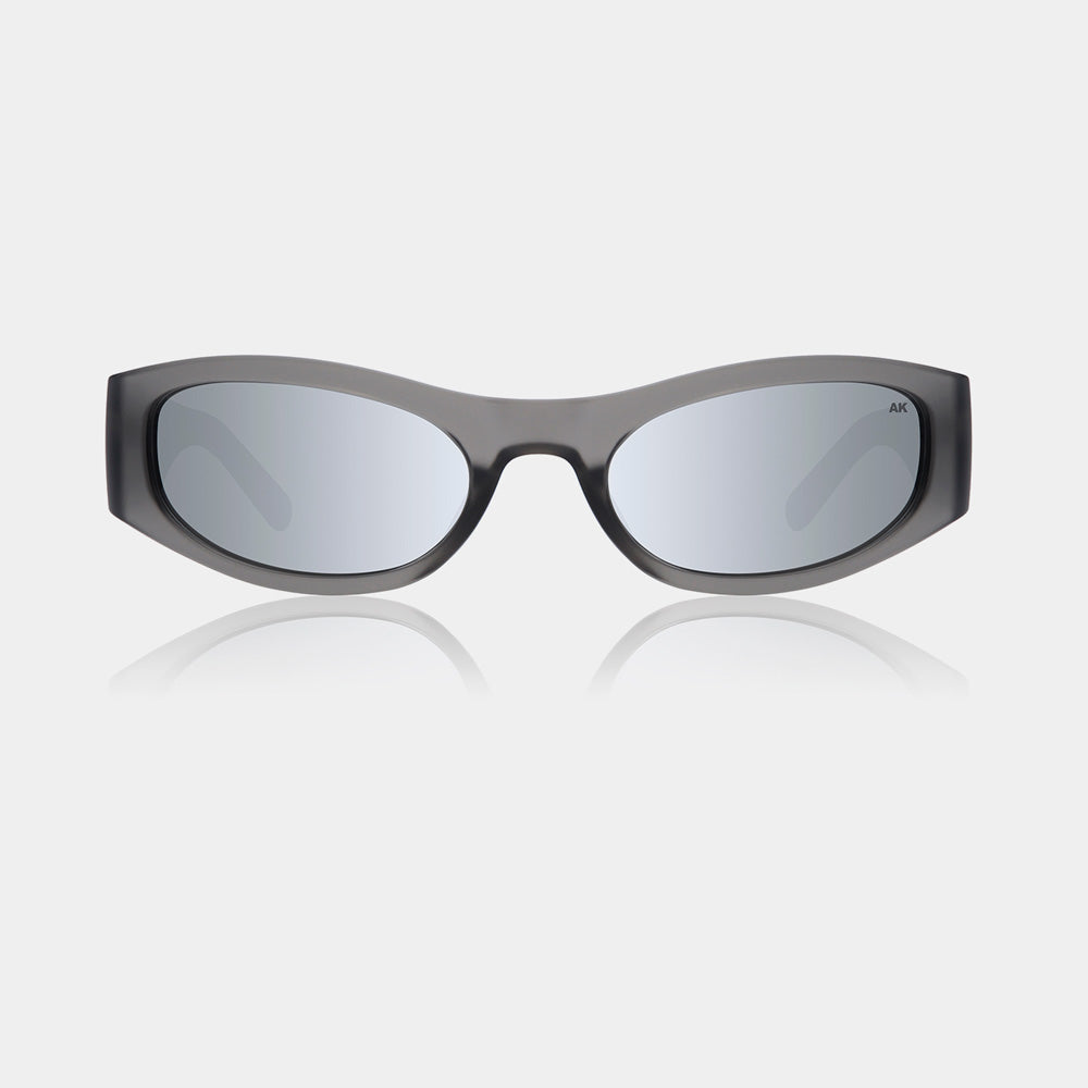 A. Kjærbede Solbriller Gust Matte Grey / Semi Mirror