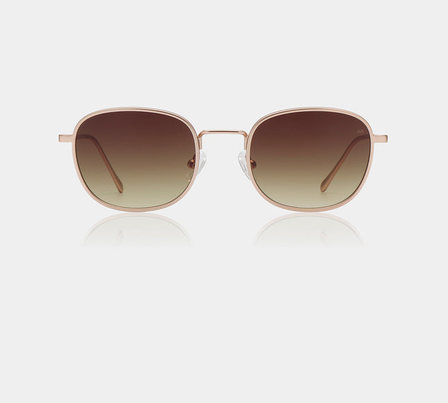 A. Kjærbede Solbriller Hello Gold Matte