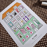 BY THIIM Studio x Store Plakat A5