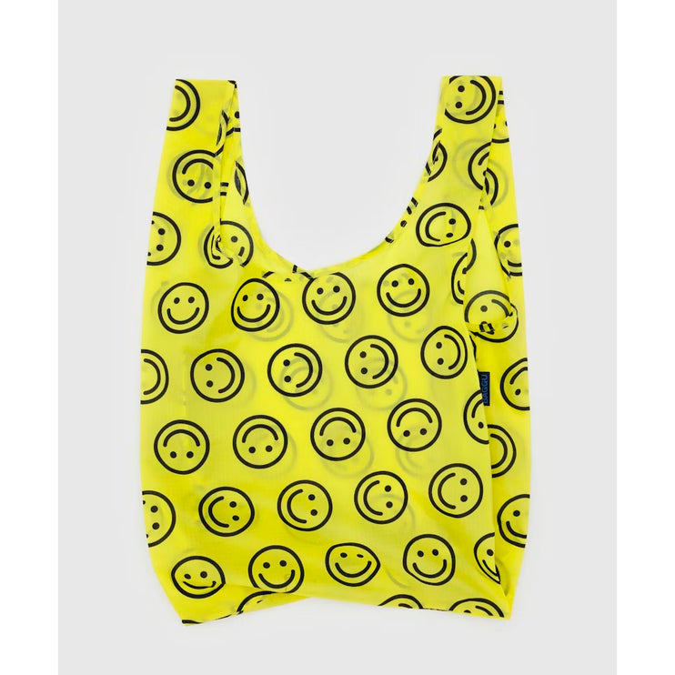 Baggu Reusable Standard Yellow Happy smiley Indkøbsnet