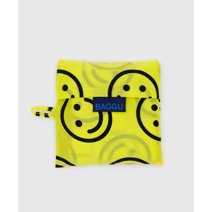 Baggu Reusable Standard Yellow Happy smiley Indkøbsnet