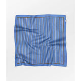 Beck Söndergaard Scallopia Striped Cotta Scarf Azure Blue Tørklæde