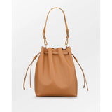 Beck Söndergaard Smooth Bucket Bag Almond Brown