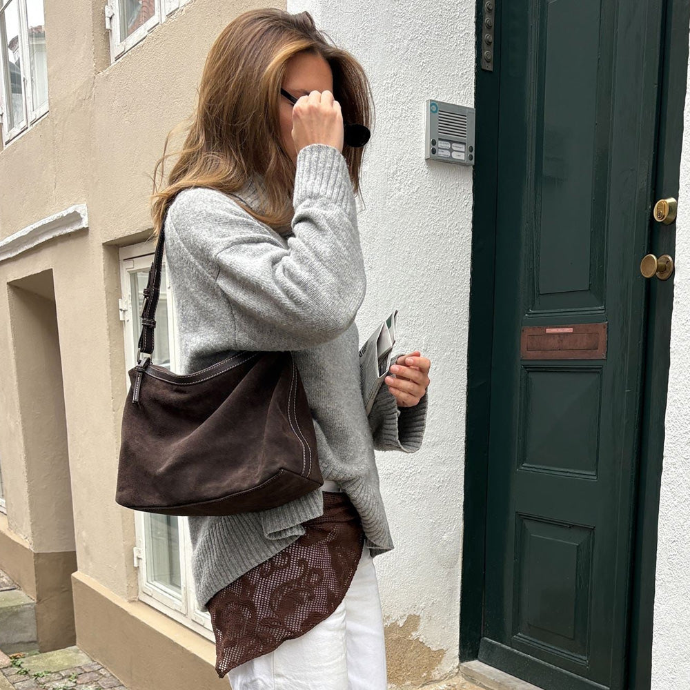 Beck Söndergaard Suede Ginni Medi Taske Chocolate Torte