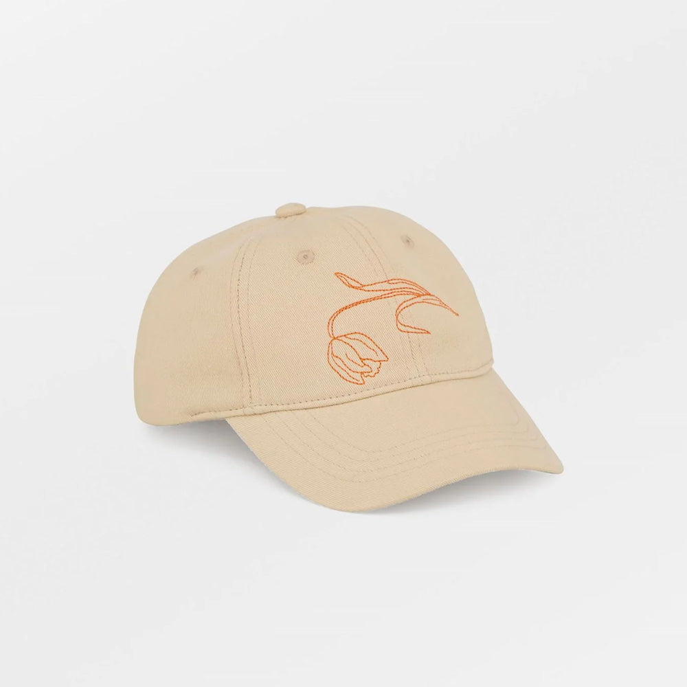 Beck Söndergaard Tulipa Cotton Cap Birch White Beige