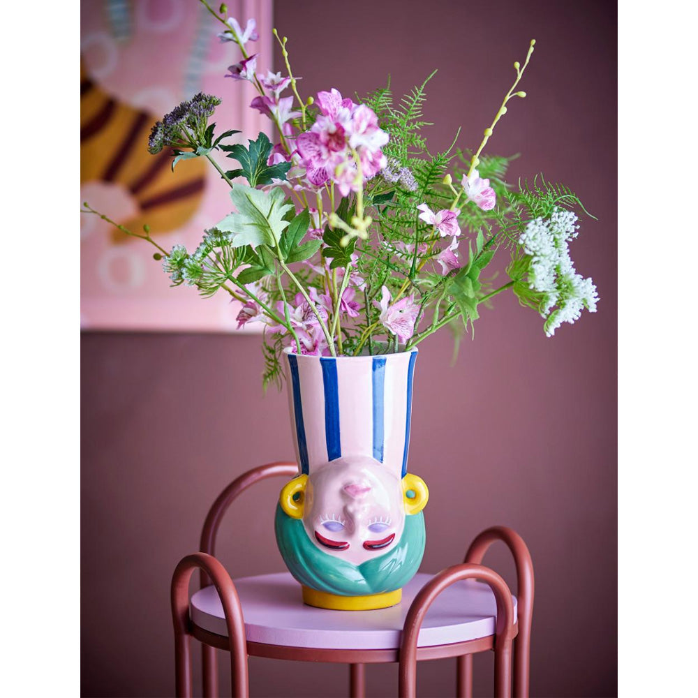 Bloomingville Miss Jody Vase/lysestage Rosa Stentøj