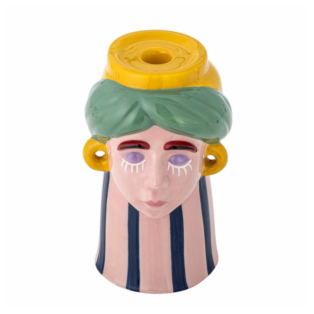 Bloomingville Miss Jody Vase/lysestage Rosa Stentøj