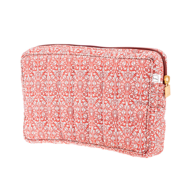 Bon Dep Pouch taske Liberty Peacock House Rød
