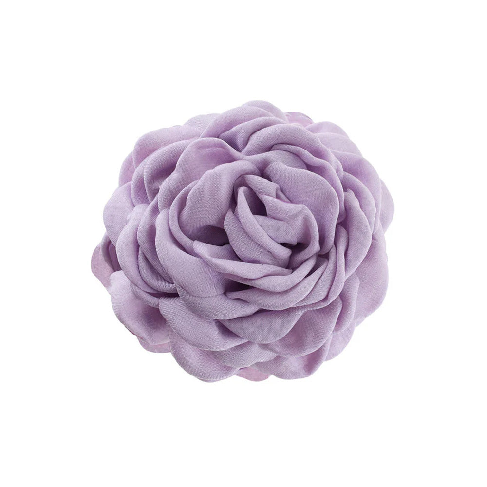 By Stær Hårklemme Stor Blomst Daisy Pastel Lilla