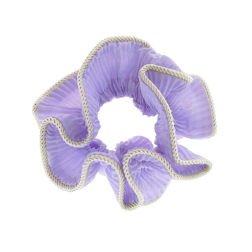 By Stær Lilje Scrunchie Pastel Lilla Hårelastik
