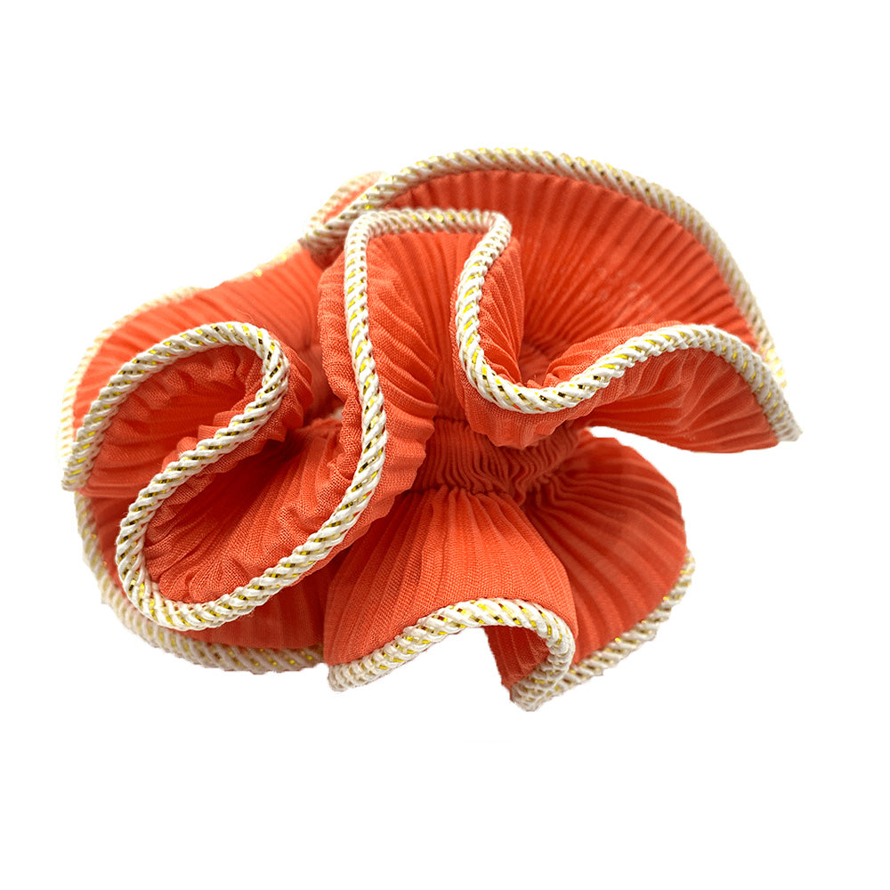 By Stær Scrunchie Lilje Støvet Orange Hårelastik