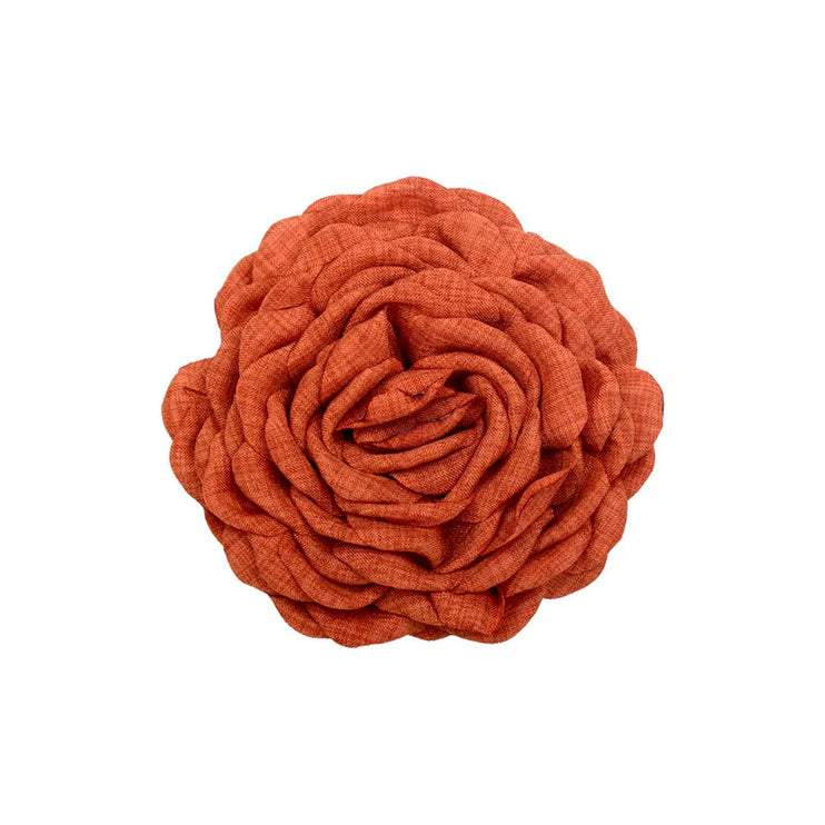 By Stær Hårklemme stor Blomst daisy Brændt orange