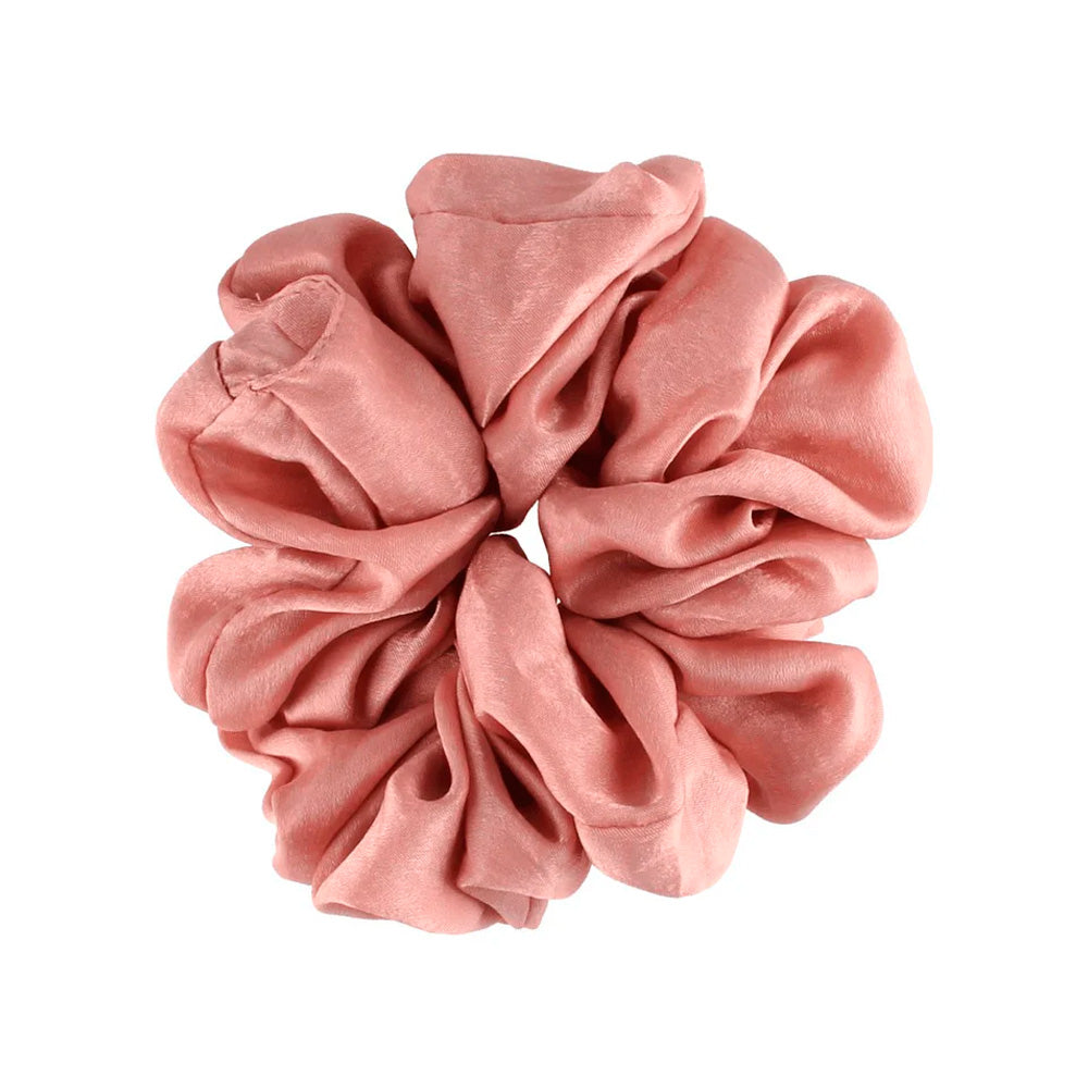 By Stær Isabella Scrunchie Gammelrosa Hårelastik