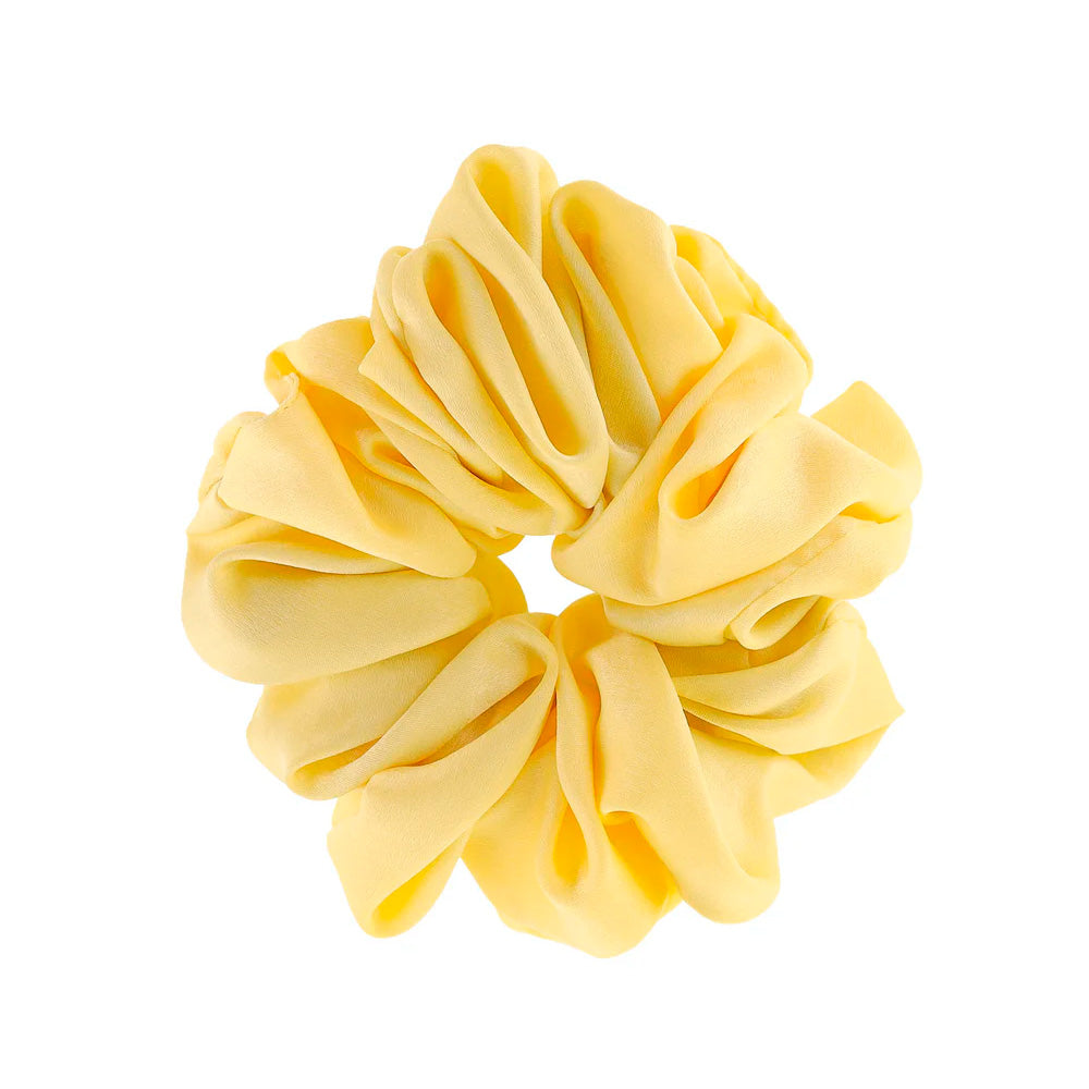 By Stær Isabella Scrunchie Gul Hårelastik