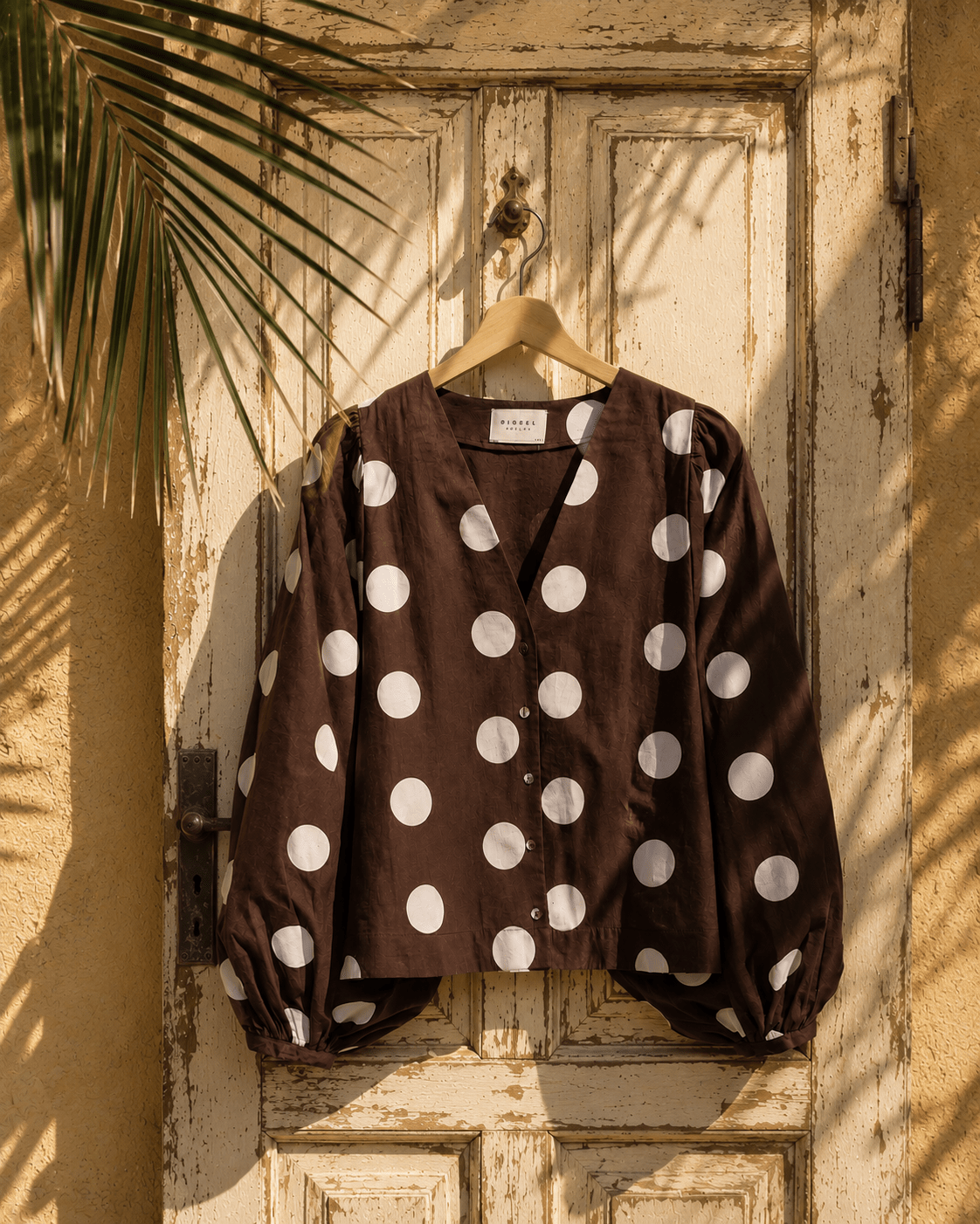Sissel Edelbo Ea Shirt Cream Dot Prikker