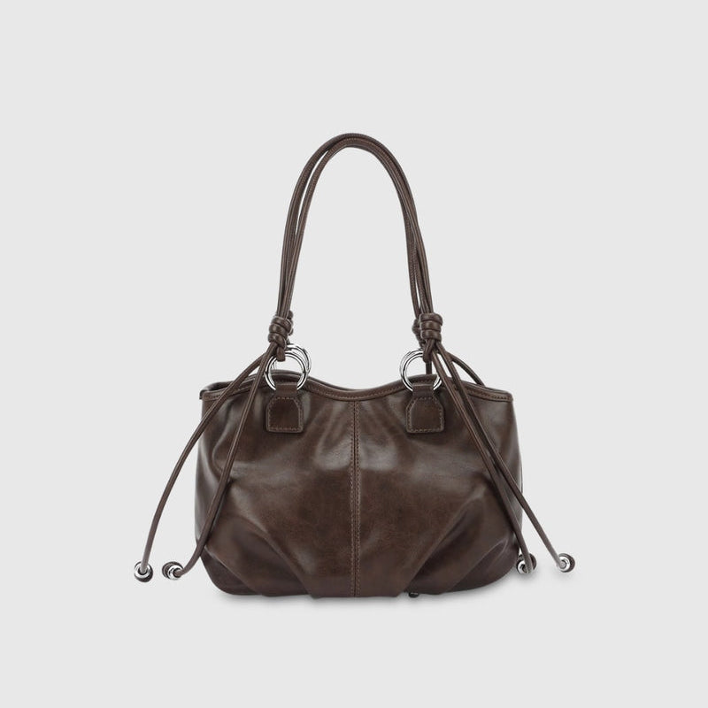 Silfen Daphne Taske i Dark Brown - bagside