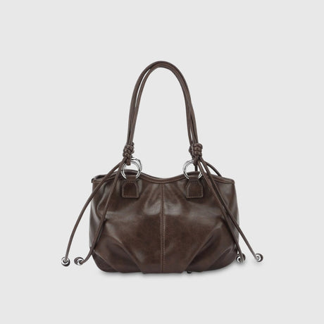 Silfen Daphne Taske i Dark Brown - bagside