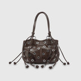 Silfen Daphne Taske i Dark Brown