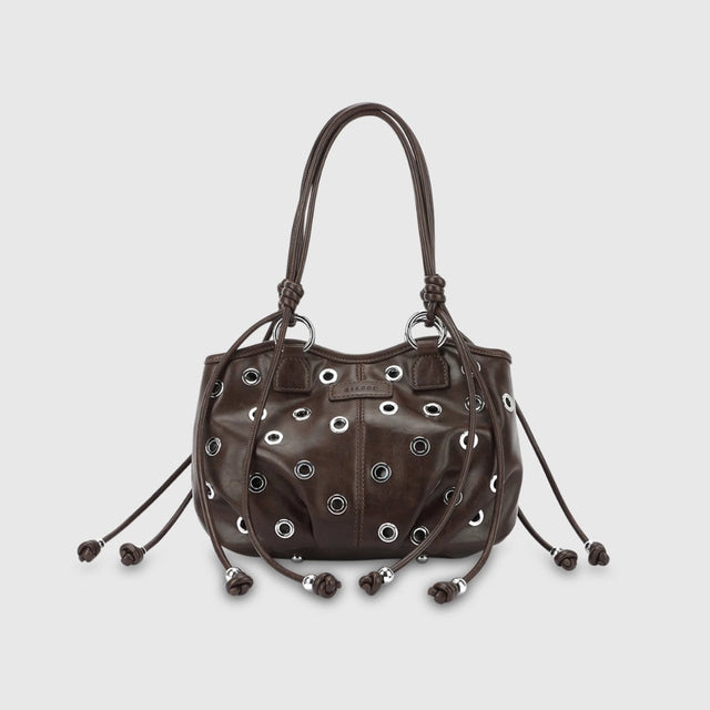 Silfen Daphne Taske i Dark Brown