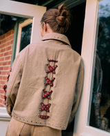 Dagny Jacket Sand detalje