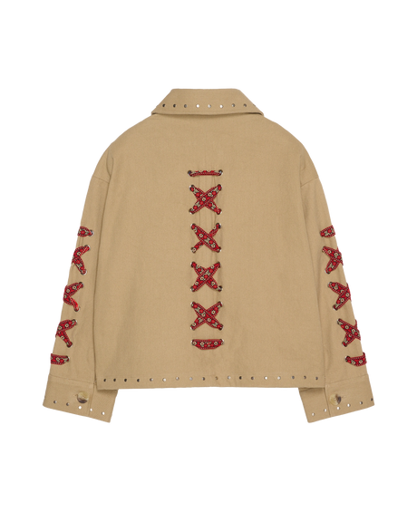 Dagny Jacket Sand detalje