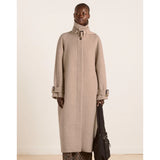 Damson Madder Jude Wool Frakke Oat