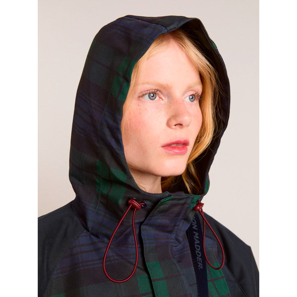 Damson Madder Liu Raincoat Navy Tern