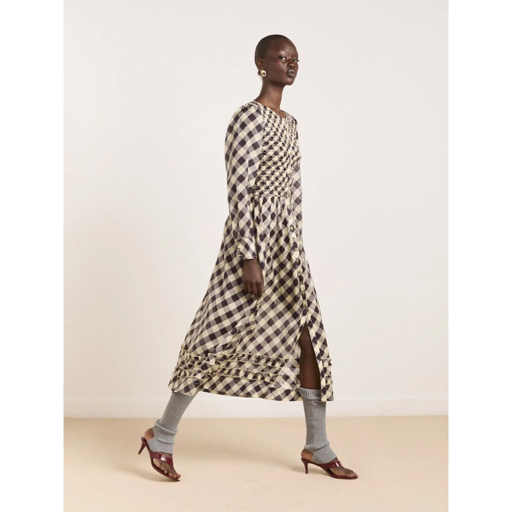 Damson Madder Posey Midi Dress Tern