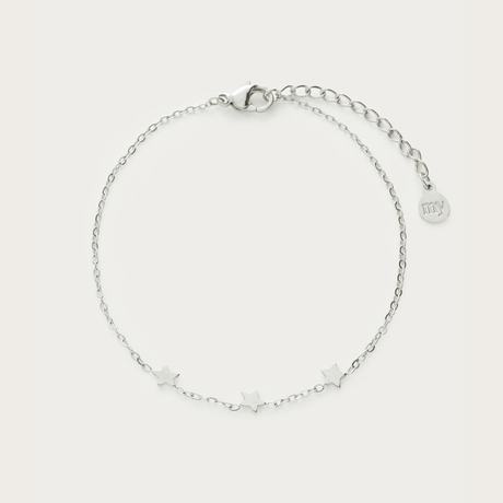 Sølv armbånd med tre stjerner fra My Jewellery. 