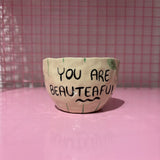 Falkeblik Keramik Kop Cortado "You Are BeauTEAful"