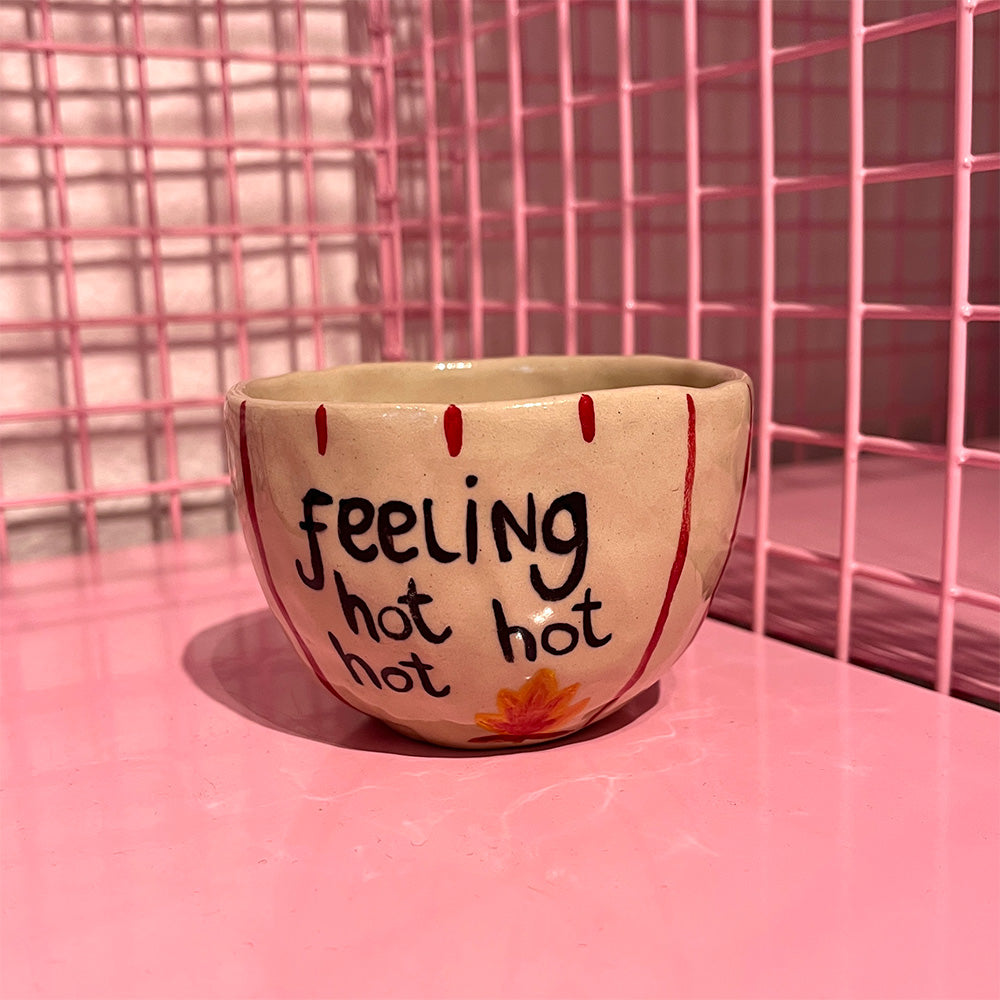 Falkeblik Keramik Kop Cortado Feeling Hot Hot Hot